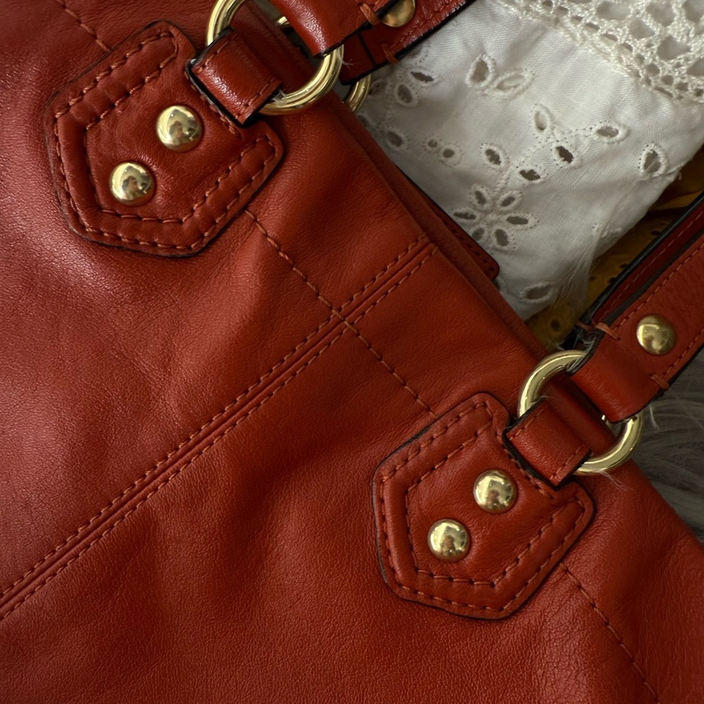 COACH‎ Leather Bag tote “Ashley”#F1261-19243 compartments crossbody satchel EUC - Picture 14 of 17